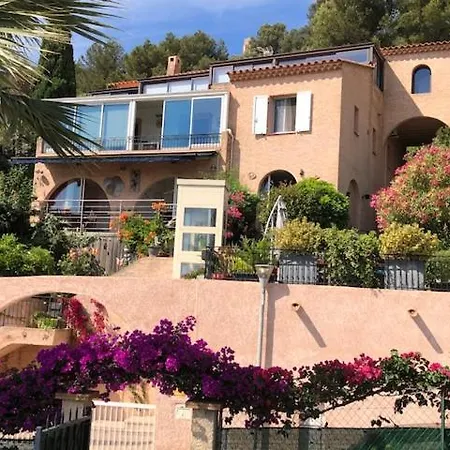 Logement Zen Sur La Colline Aux Mimosas Hyeres Exterior photo